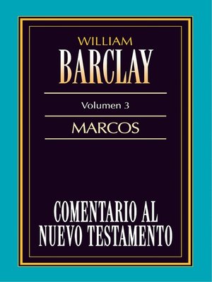 cover image of Comentario al Nuevo Testamento Volume 3